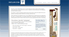Desktop Screenshot of declaw.com